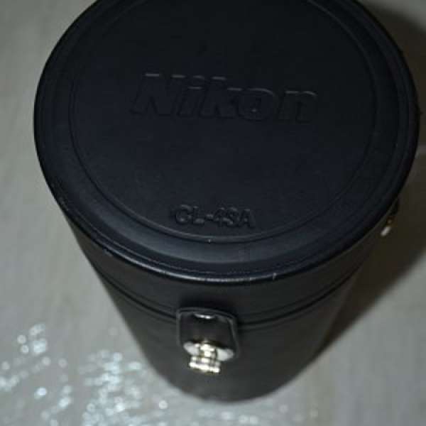 全新Nikon 80-200mm f/2.8D 皮盒Nikon CL-43A 原廠皮鏡頭盒