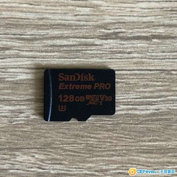 SanDisk Extreme Pro MicroSDXC UHS-I (Class 10) 128GB 讀取速度最高90mb/s