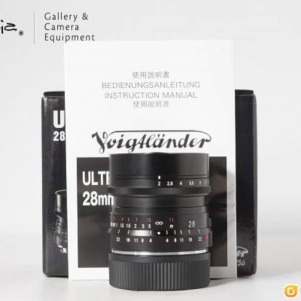 || Voigtlander Ultron VM 28mm F2, like new with full packing $2980 ||