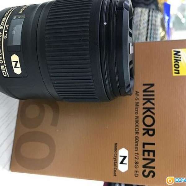 Nikon AF-S Micro NIKKOR 60mm f/2.8G ED