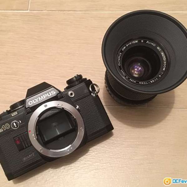 Olympus OM-10 OM10 黑機 新手入門機 S Suiko MC 35-70mm zoom lens