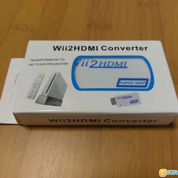(全新) (有盒) Wii2HDMI Converter (Wii 用 HDMI 轉換器)