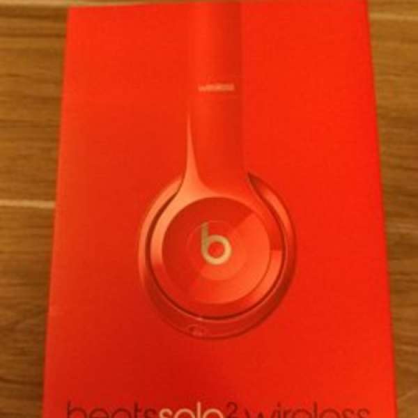 出售新淨Beats Solo2 Wireless紅色