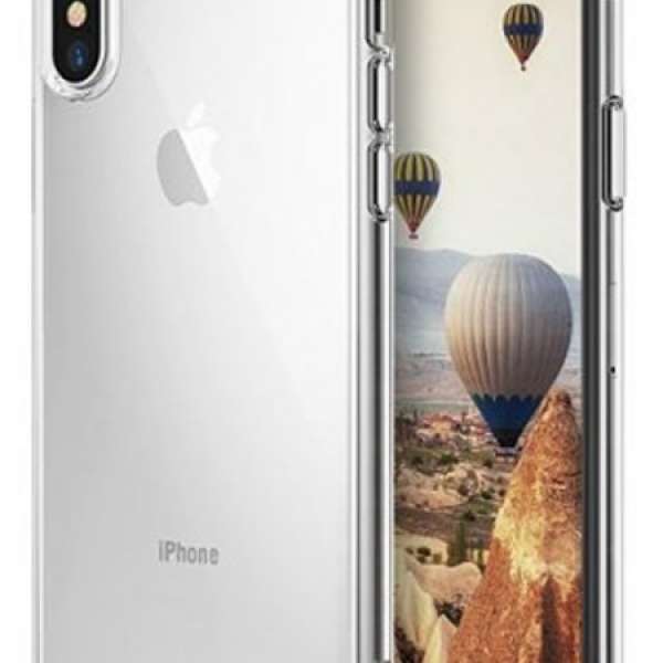 iPhone X case Ringke Air Extreme 超薄型透明軽量 soft TPU case