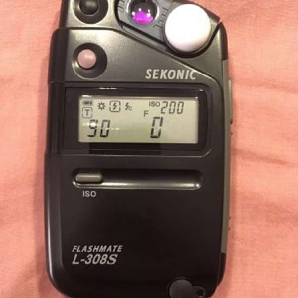 Sekonic Flashmate L-308S Flash/Ambient Light Meter with case. 99% new