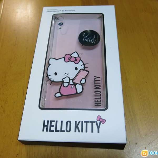 全新 Sony Xperia Z5 Premium Case 限量版 Hello Kitty水晶透明殼 手機套
