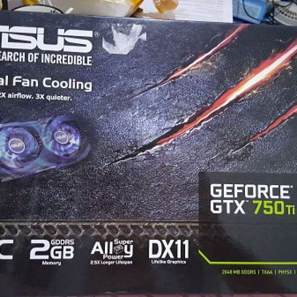 ASUS GTX750TI-OC-2GD5