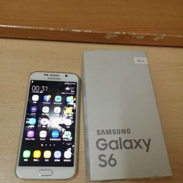 samsung Galaxy S6 95%新 白色