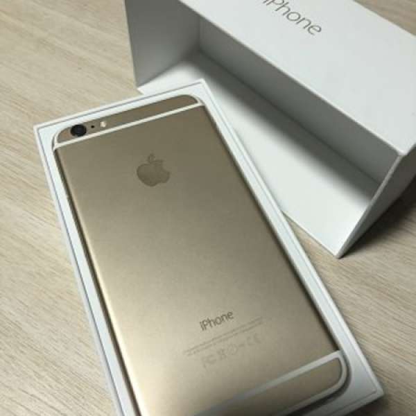 iPhone 6 plus 金色 64gb 好新淨