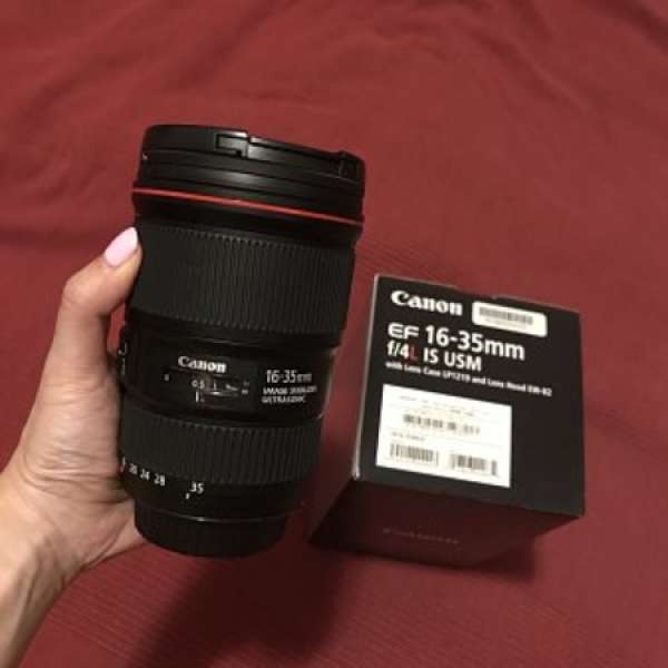 Canon 16-35mm f/4L 行貨 剛過保 新淨