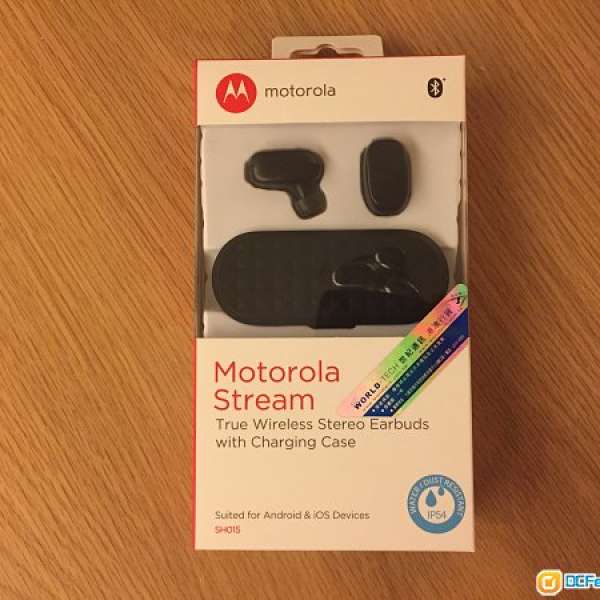 Motorola Stream 耳機 有盒, 有保至2018年11月2號