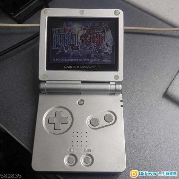 GAMEBOY ADVANCE SP AGS-001 連 GAME 100% WORK 有花