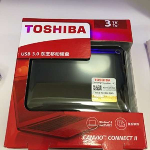 [Sell] TOSHIBA 3TB 2.5" USB HDD