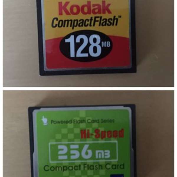 Compact Flash Card CF Card CF卡 128MB 256MB