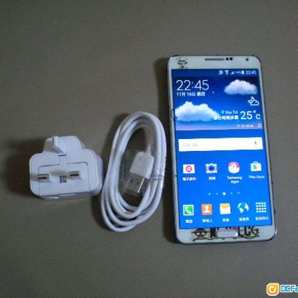 80%new Samsung Galaxy Note3 N9005 lte 白色 16GB