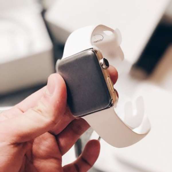 平售全新100% new Apple Watch Series 2 42mm Stainless 銀色不銹鋼行貨