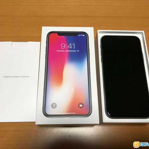 iPhone X 256GB 灰色 SPACE GRAY