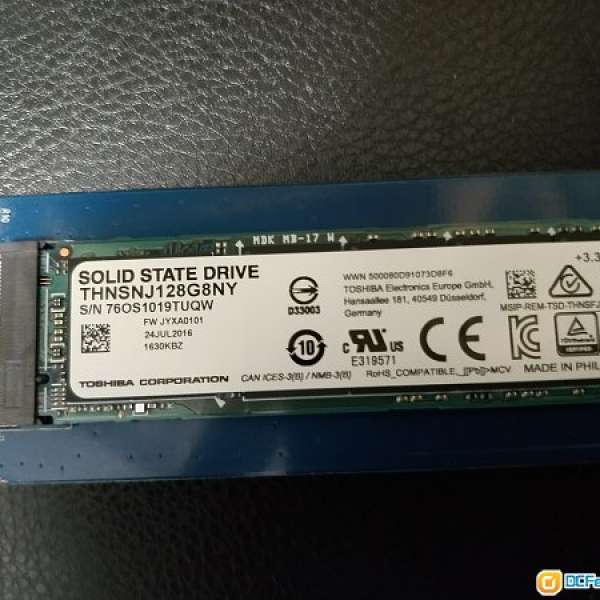 Toshiba 128 GB SSD M.2 2280 SATA