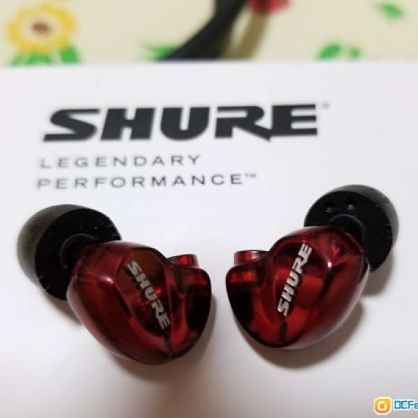 SHURE SE535 紅色 Ltd Edition 剩單元