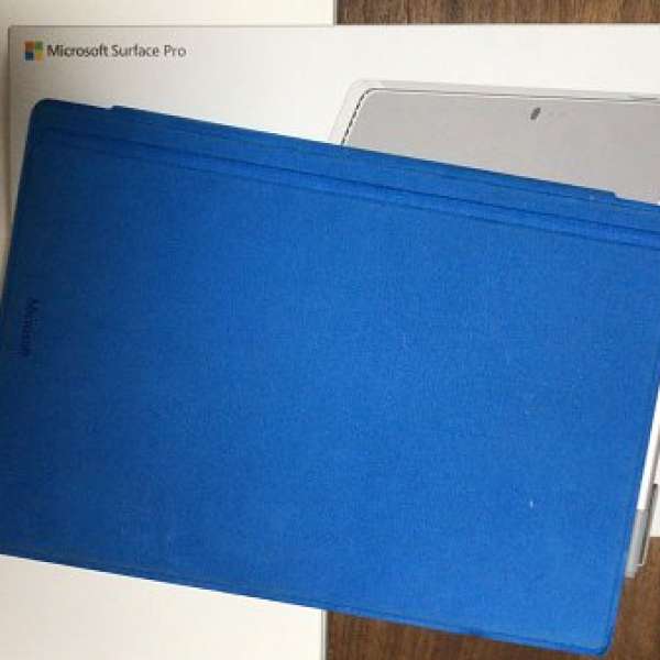 出售物品:Surface Pro 4 i5 256GB 8GB 連筆，Type Cover 齊盒齊配件