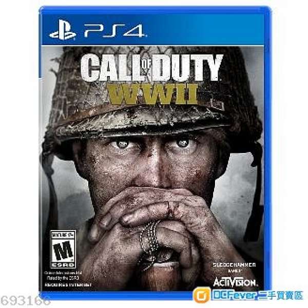 接近全新 Call Of Duty WWII (中文,有code)