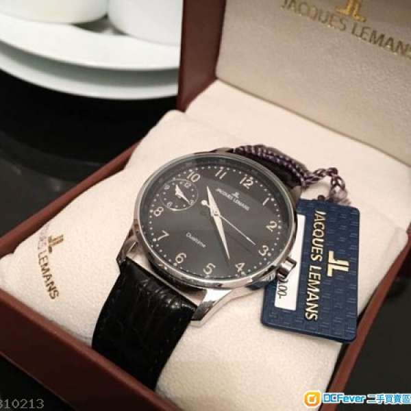 德國品牌- Jacques Lemans Dual Time 10ATM watch