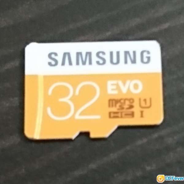 Samsung MicroSDHC 32GB EVO Memory Card  (MB-MP32D)