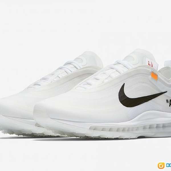 全新有單有盒Nike OFF WHITE The Ten Airmax 97:OG (US7)