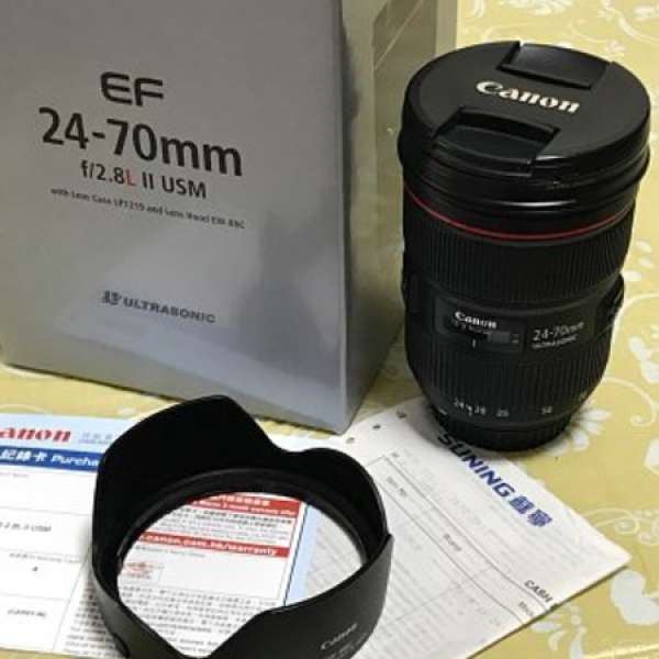 Canon EF 24-70mm f/2.8L II USM (行貨無保)