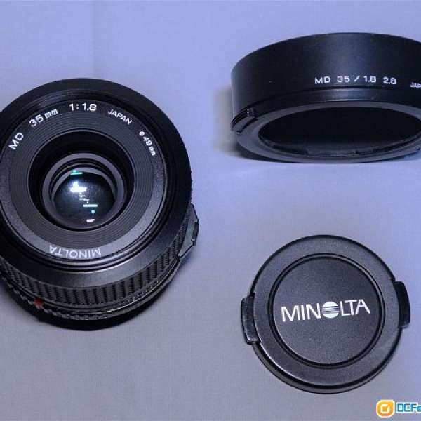 Minolta 35mm 1.8f MD mount