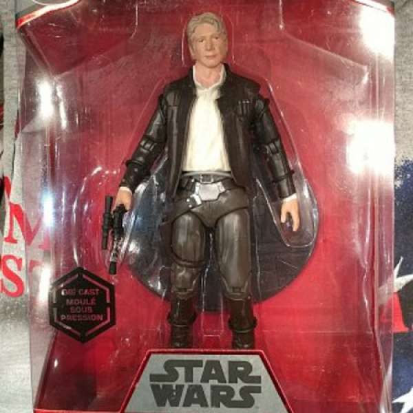 New全新Starwars迪士尼 figure Han Solo