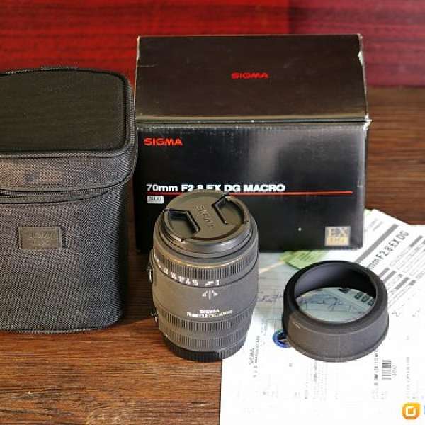 Sigma 70mm F2.8 EX DG MACRO(Canon)