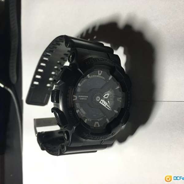 CASIO GA110C BLACK G-SHOCK WATCH