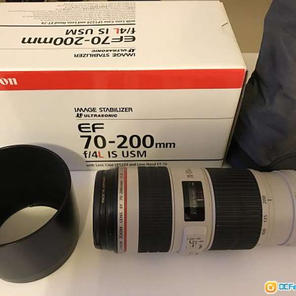 Canon EF 70-200mm f/4L IS USM 小小白 F4