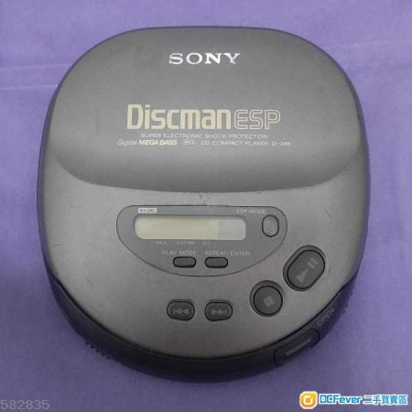 Sony discman D-345 100% work 有花