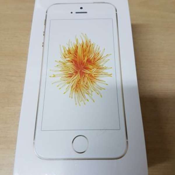 全新末開封APPLE iPhone SE (16GB Rom, 金色)