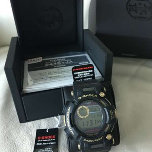 全新日版G-Shock Frogman 35周年特別紀念版 GWF-D1035B-1JR