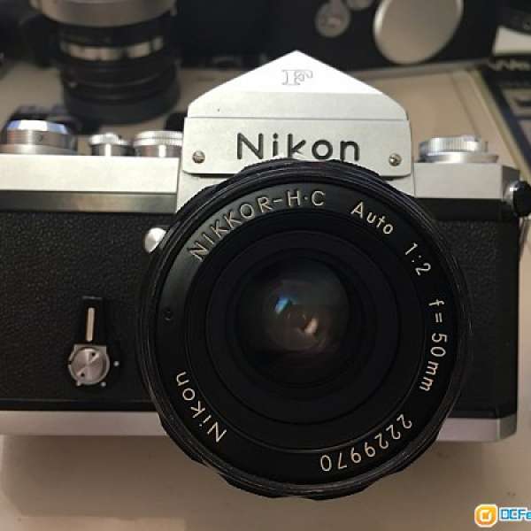 90-95% New Nikon F Chrome Appolo Body With 50mm f/2 Lens set $2880