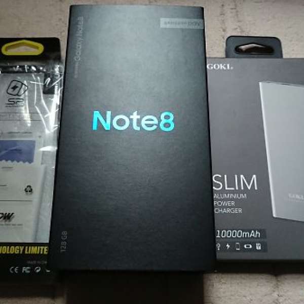 100% 新 Samsung Galaxy Note 8 6G Ram 128G Rom (藍色)購自中原