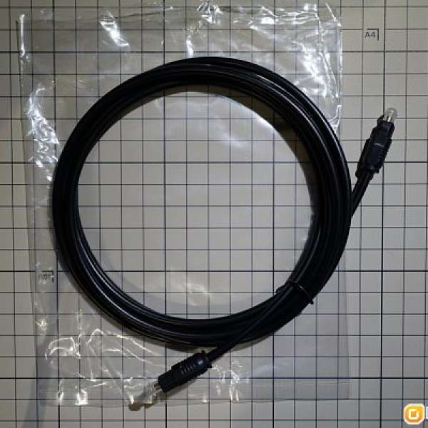 全新 Optical Audio Cable (2m) + 3.5mm Mini Toslink Adapter