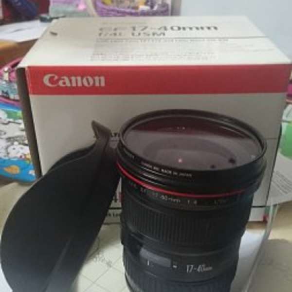 平售:Canon EF 17-40mm F4L