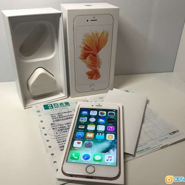 iphone 6s Rose Gold 64GB, 90%new