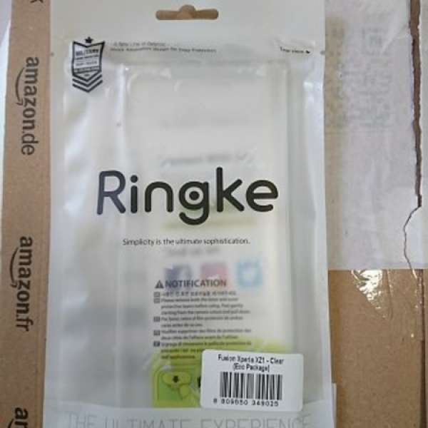 全新未開Ringke Sony XZ1 case