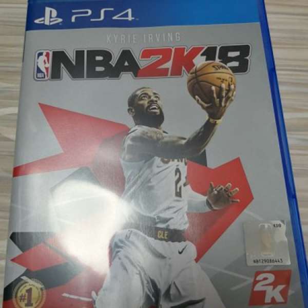 99%new PS4 NBA 2K18 中英行版 連code