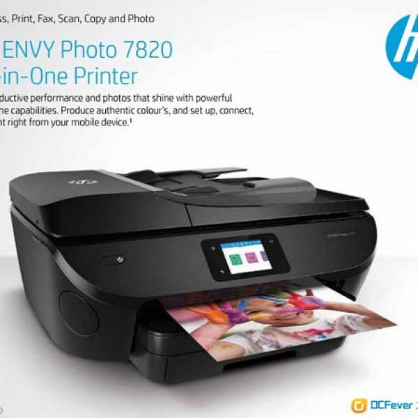 HP Envy Photo 7820 All-in-One Printer (Brand-New)