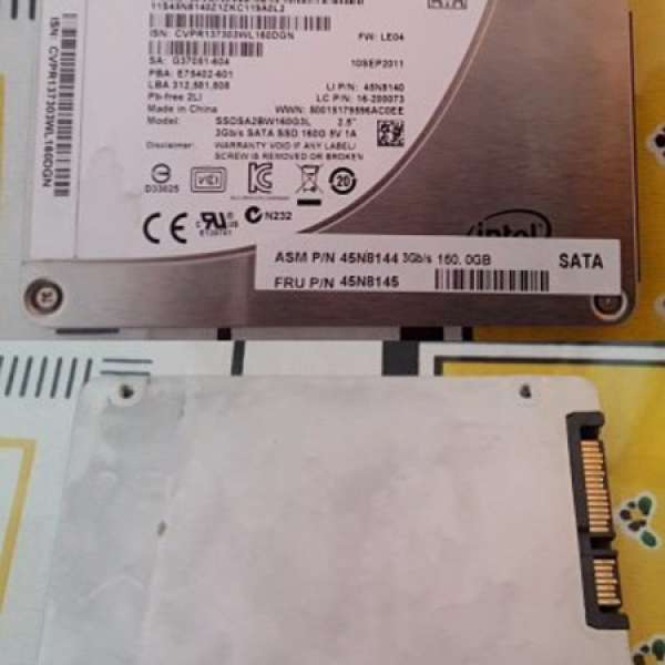 intel ssd 160GB