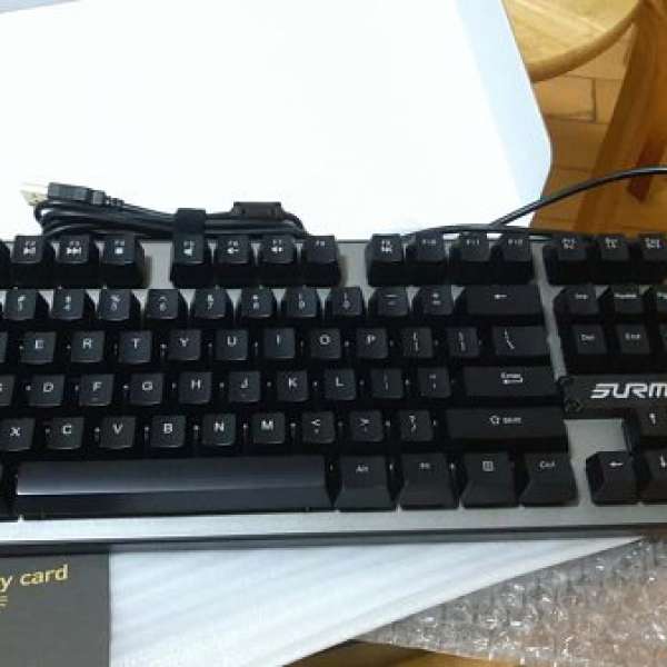SURMT CM625 遊戲機械鍵盤 87鍵 (青軸)