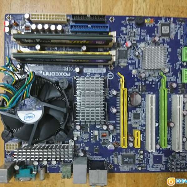 Foxconn P43A-S + Intel E6300 + Corsair DDR2 2GB*2 800MHz