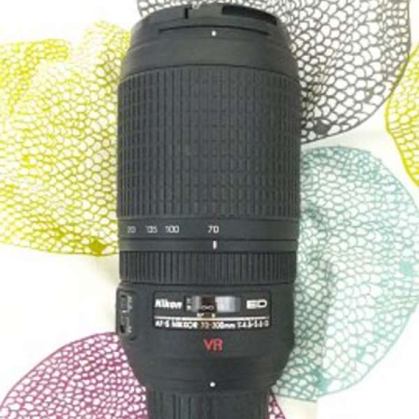 Nikon AF-S VR Zoom-Nikkor 70-300mm f/4.5-5.6G IF-ED 行貨過保 98%新