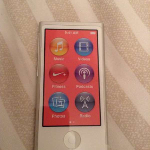 全新銀色 Apple iPod Nano 7 Gen 第七代 16GB